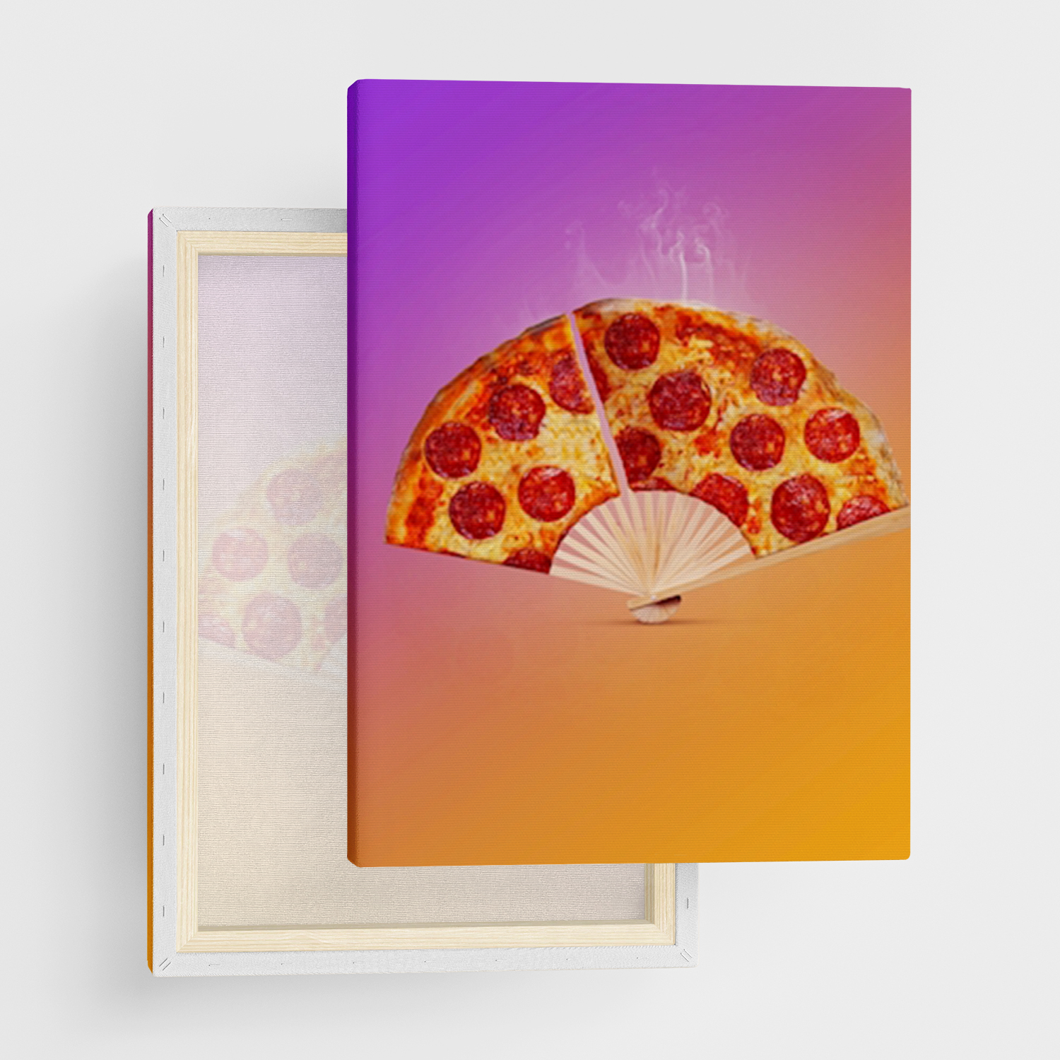 Canvas Print "Pizza ventilator"