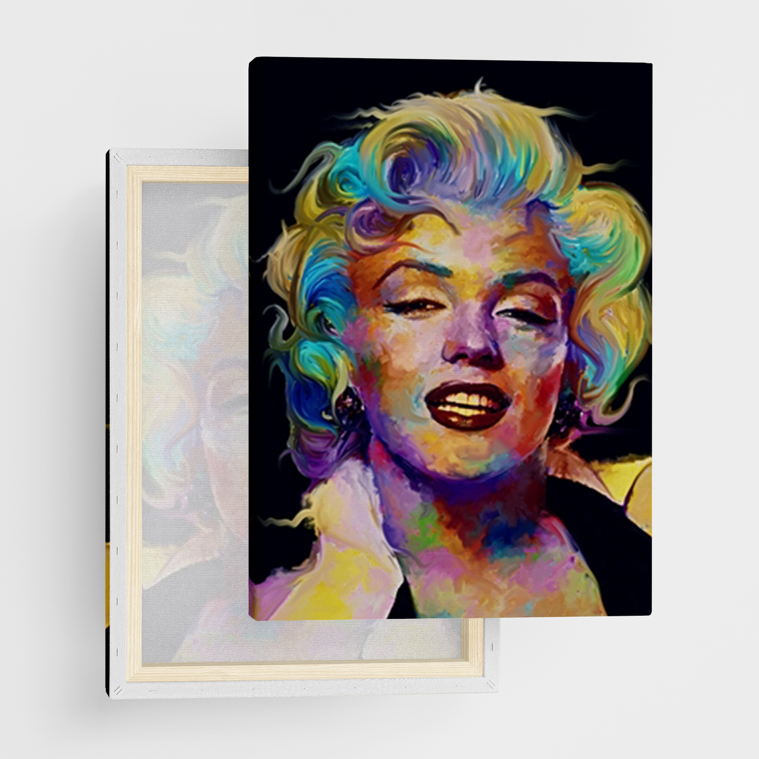 Lærred maleri "Marilyn Monroe" - Canvas Billede i flera storlekar