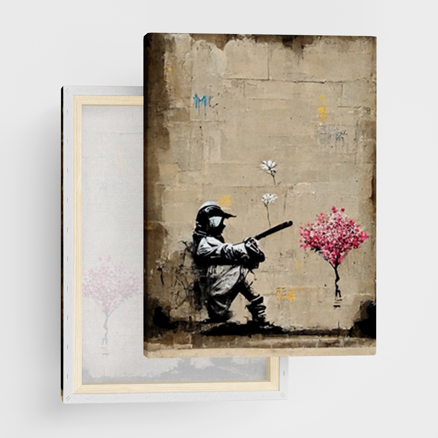 Canvas Tavla "Fånga vårvibbar" - Ramspänd canvas-tavla i flera storlekar