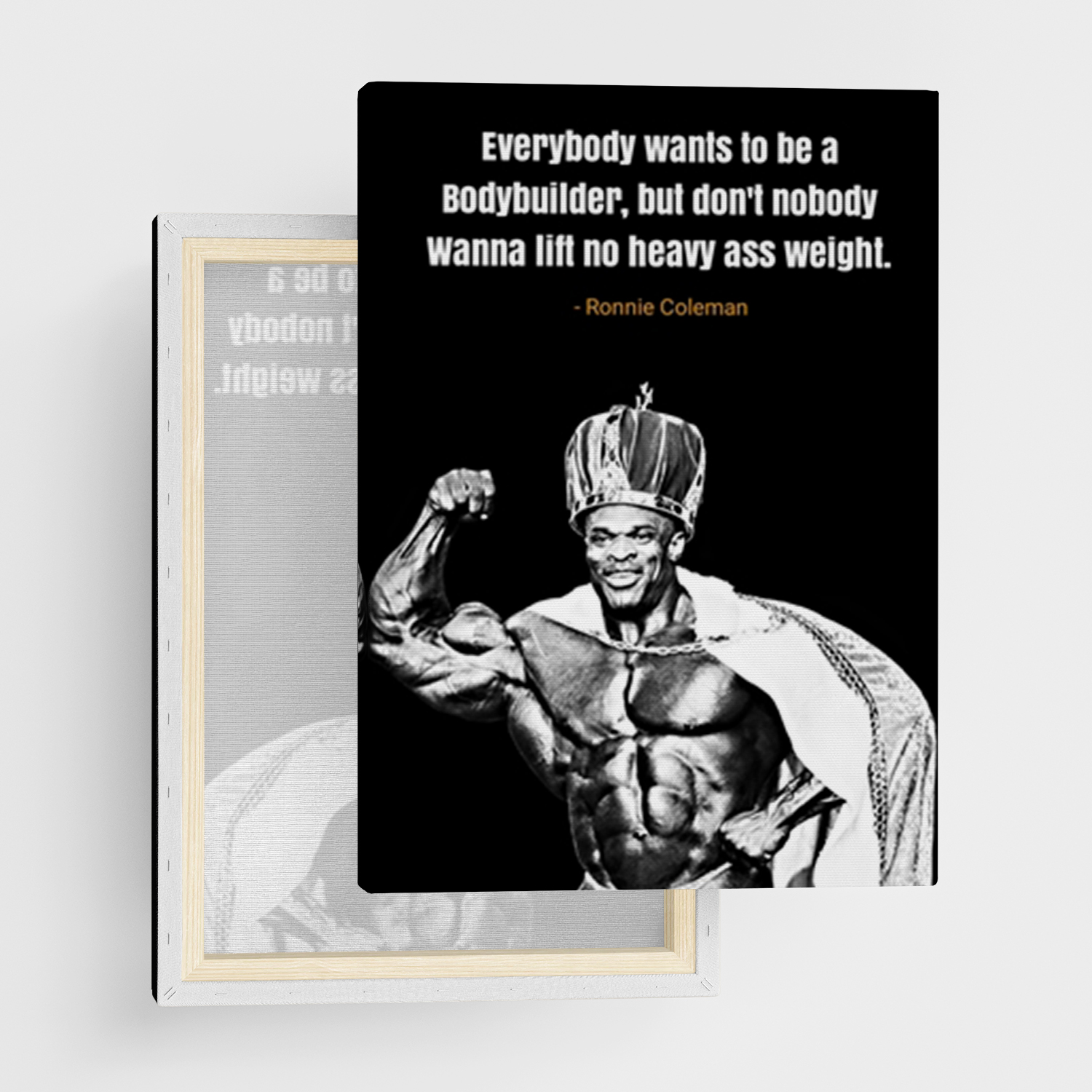 Canvas Print "Ronnie Coleman"