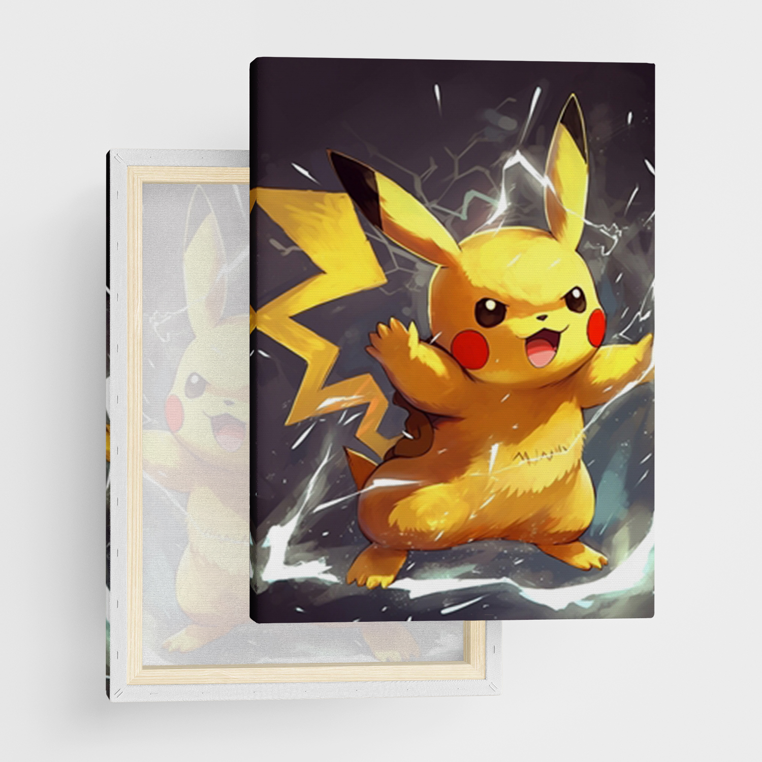 Obrazy na płótnie "Pikachu w akcji 2"