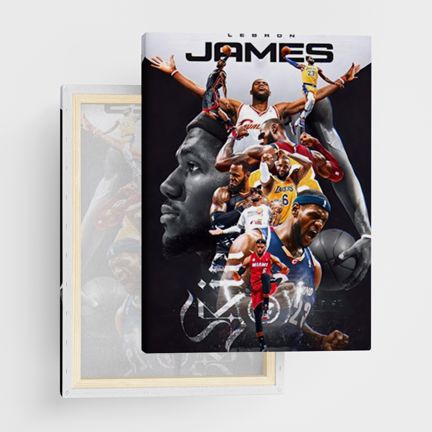 Leinwandbild "Lebron James"