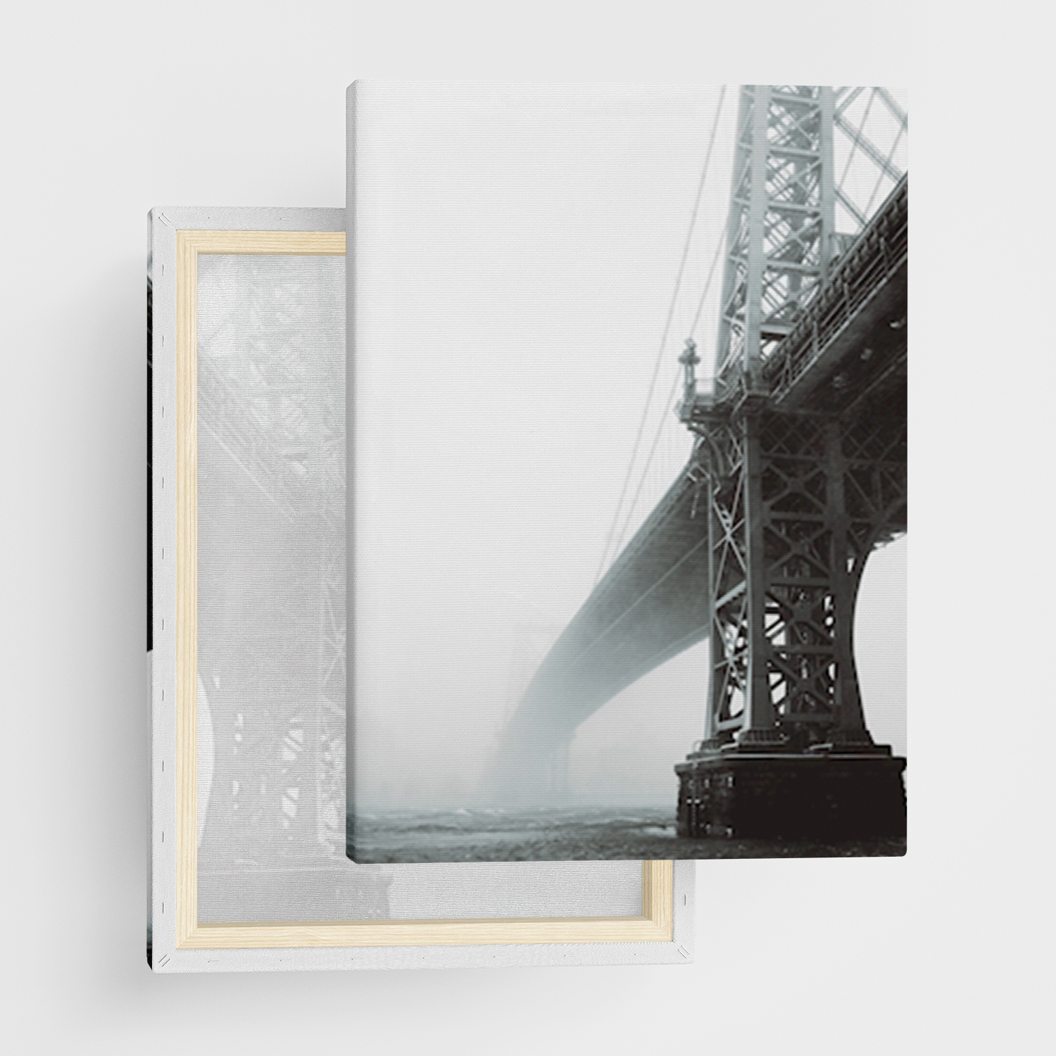 Canvas Tavla "New York - Part One" - Ramspänd canvas-tavla i flera storlekar