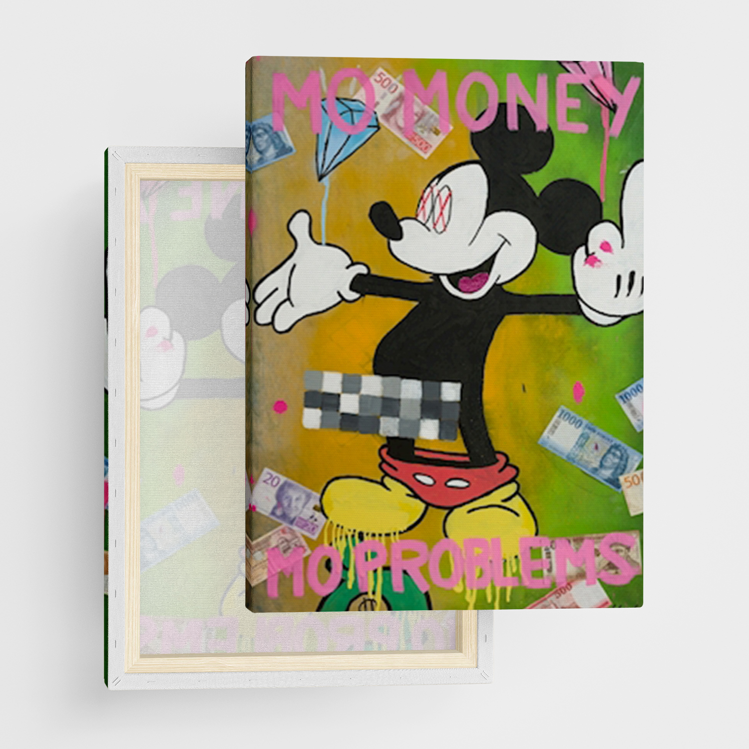 Canvas Print "Mo Money - Mo Problems"
