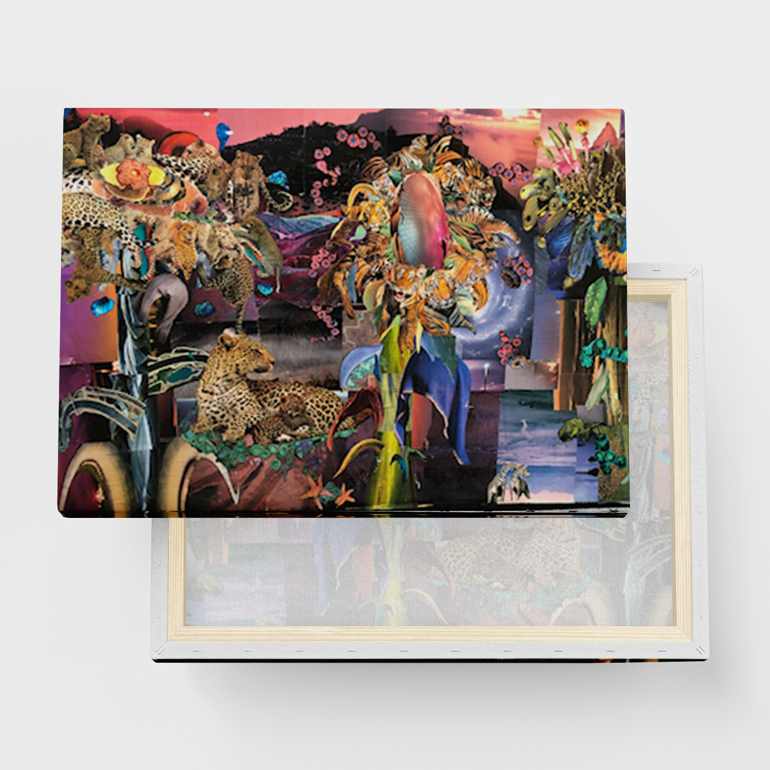 Canvas Print "Ruimte Tuin"