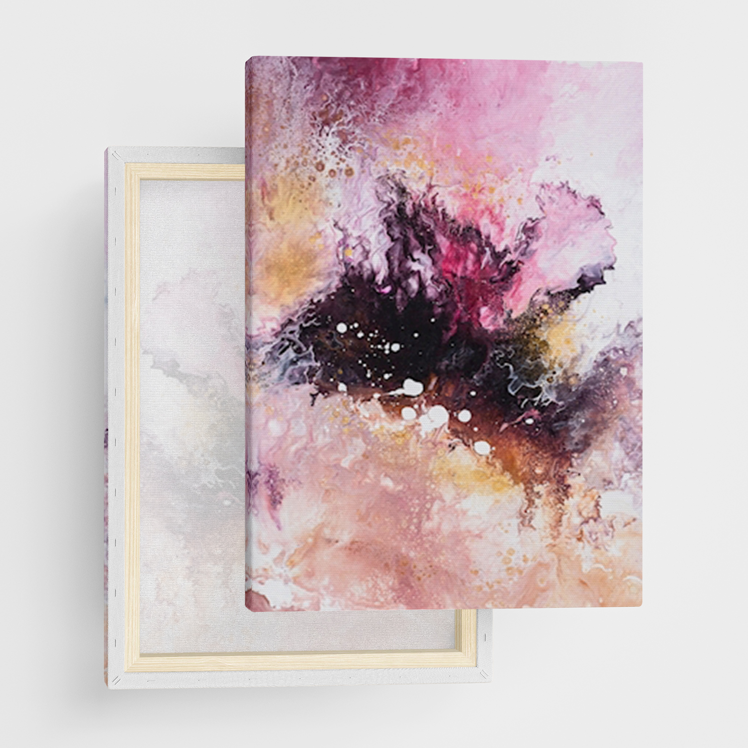 Lærred maleri "Galaxy" - Canvas Billede i flera storlekar