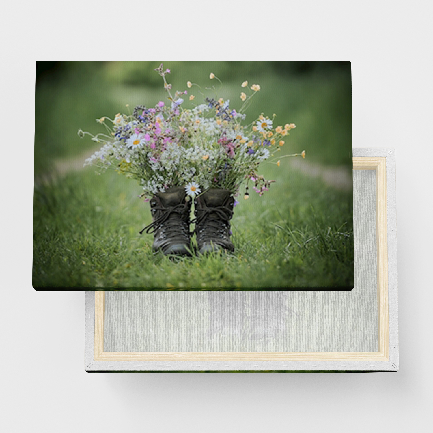 Canvas Print "Wanderlust" - Framed Canvas Print in Several Sizes