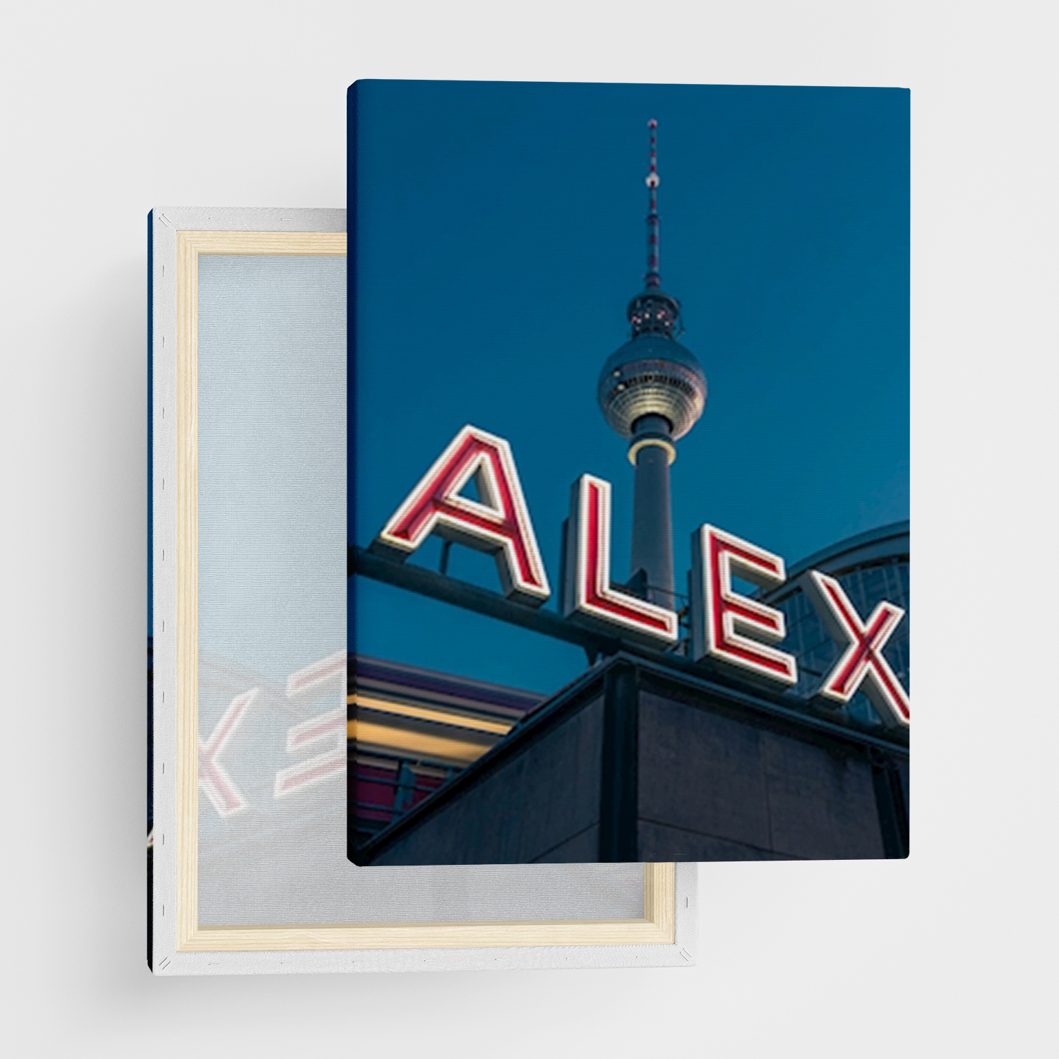 Berlijn Canvas Print "Berlijn Alexanderplatz"