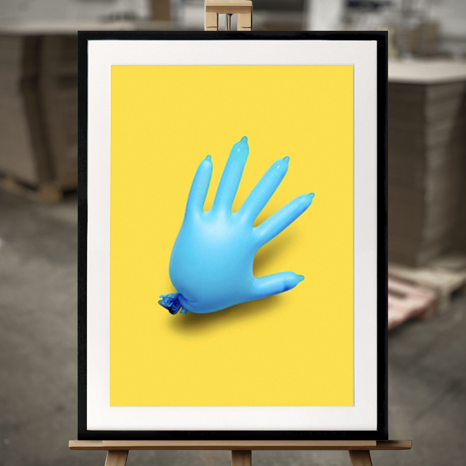 Inramad Tavla "Prezertjatka" - Fine Art Print i 50x70 cm