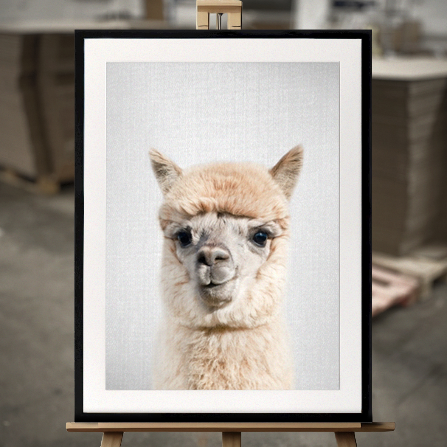 Framed Fine Art "" - Fine Art Print in 50x70 cm
