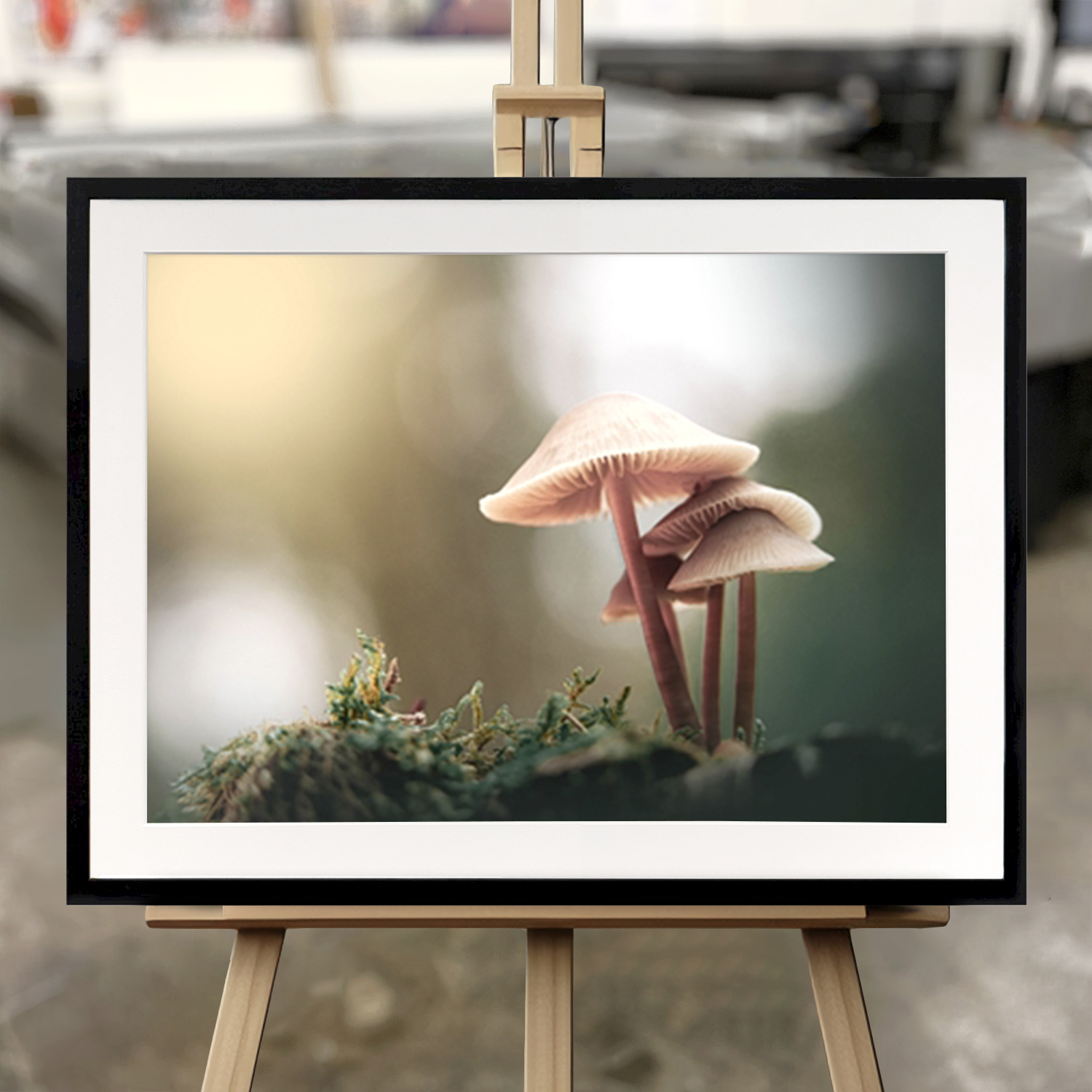 Framed Fine Art "" - Fine Art Print in 50x70 cm