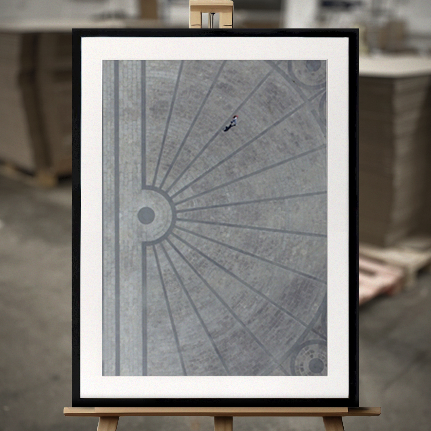 Fine Art Print "Vigelandsparken" - Innrammet Bilde i 50x70 cm