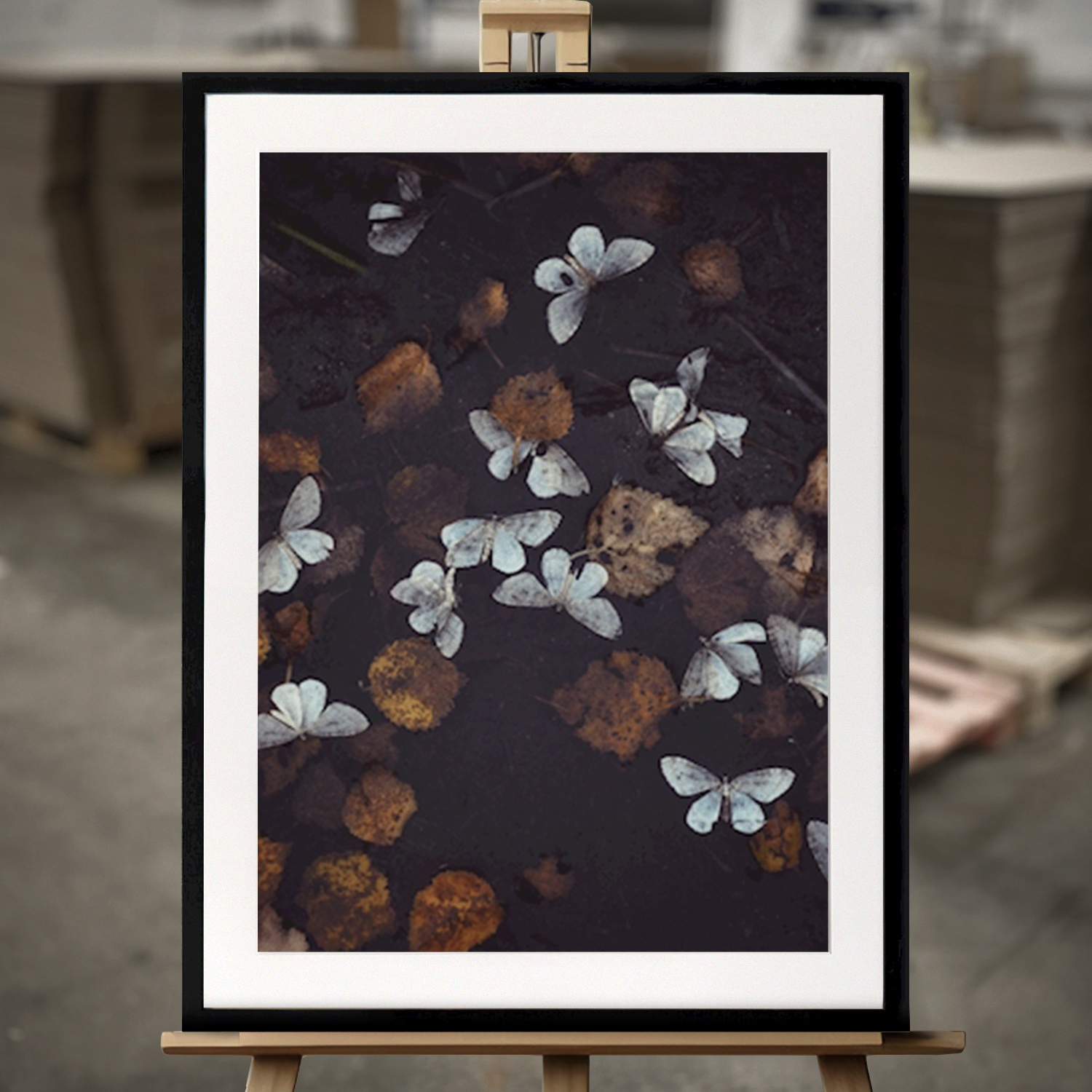Framed Fine Art "" - Fine Art Print in 50x70 cm