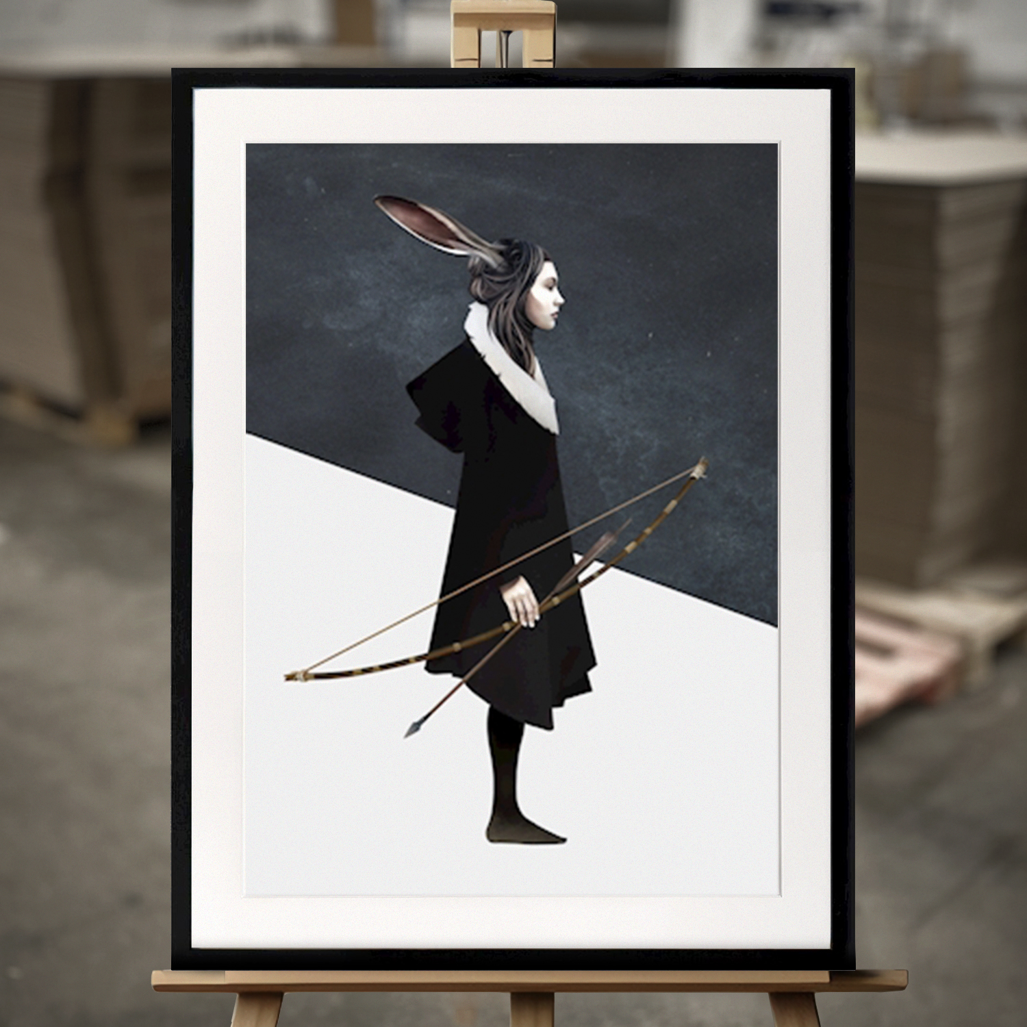 Imagen enmarcada "" - Impresión Fine Art en 50x70