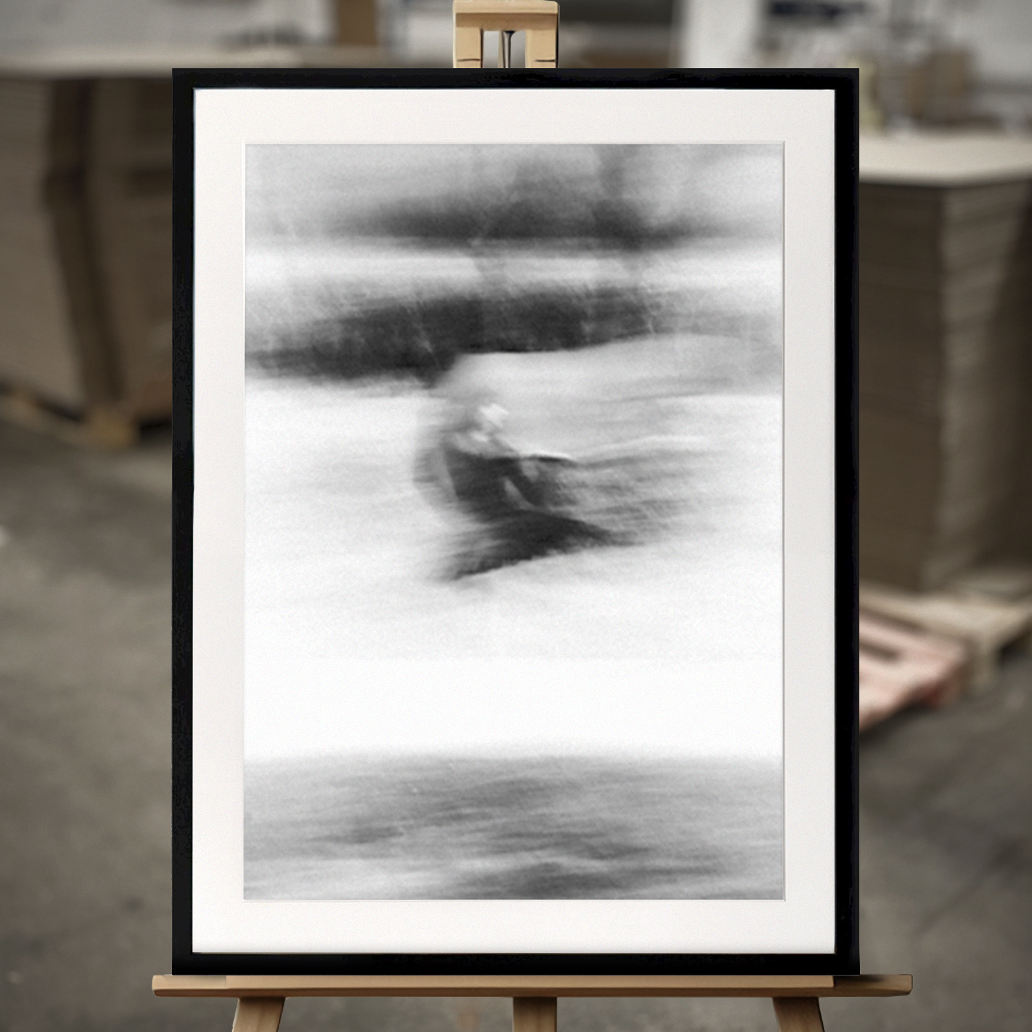 Immagine incorniciata "Balla fino alla fine dell'amore" - Stampa Fine Art in 50x70