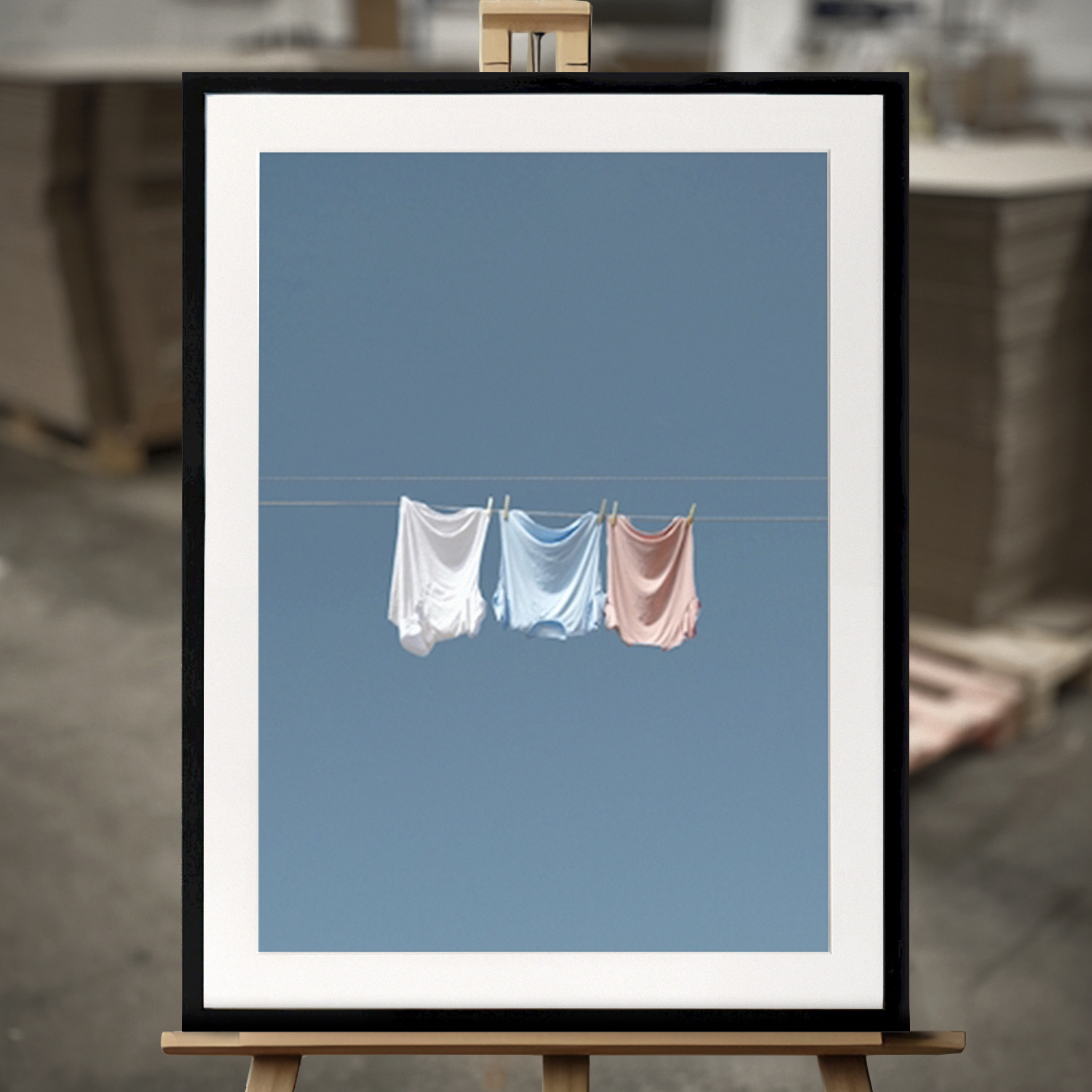 Fine Art Print "Servanter" - Innrammet Bilde i 50x70 cm