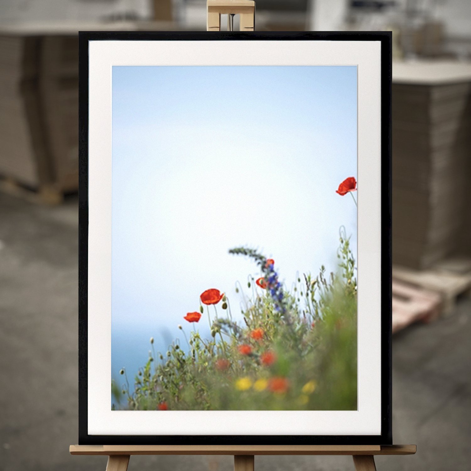 Framed Fine Art "A summer's day dream" - Fine Art Print in 50x70 cm