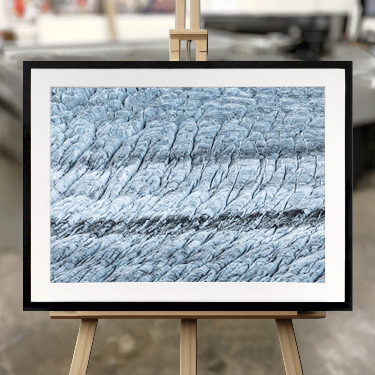 Art Prints Encadrés "La beauté du glacier" - Impression d'Art en 50x70