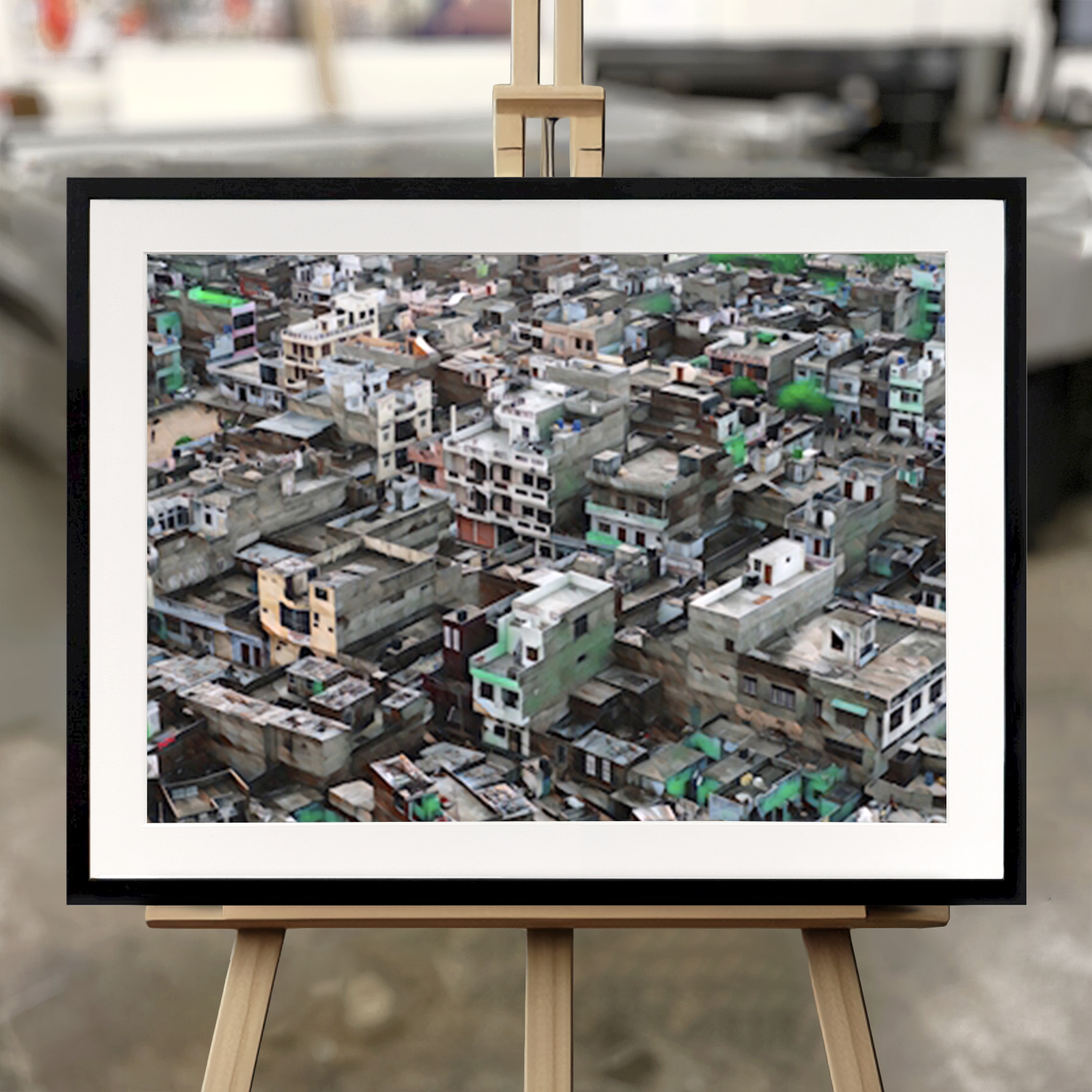 Framed Fine Art "" - Fine Art Print in 50x70 cm