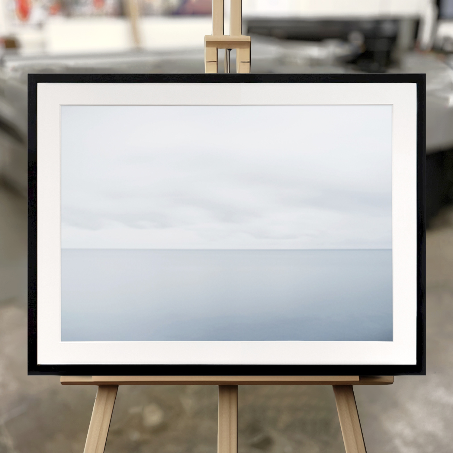 Framed Fine Art "Open Mind" - Fine Art Print in 50x70 cm