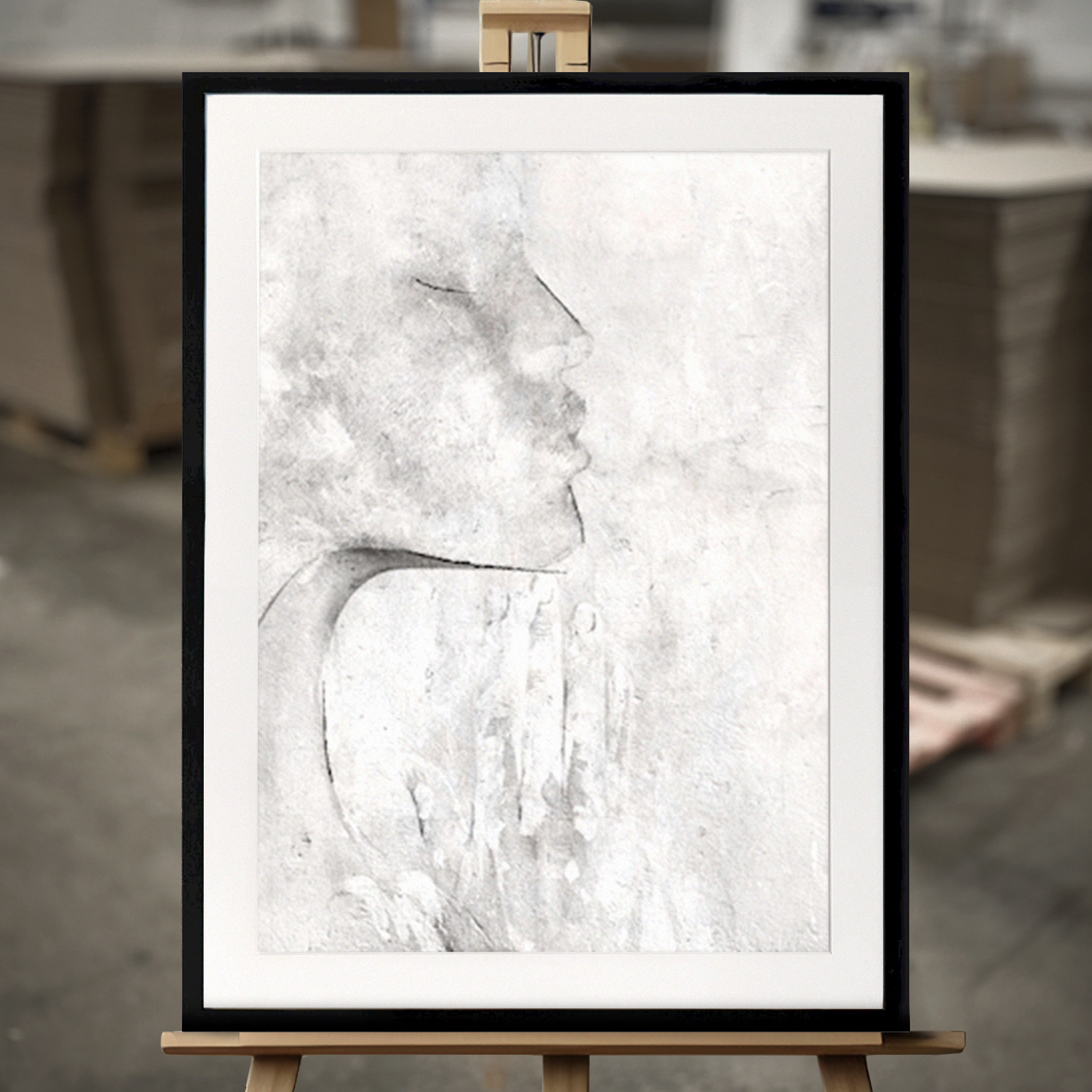 Framed Fine Art "Metanoia" - Fine Art Print in 50x70 cm
