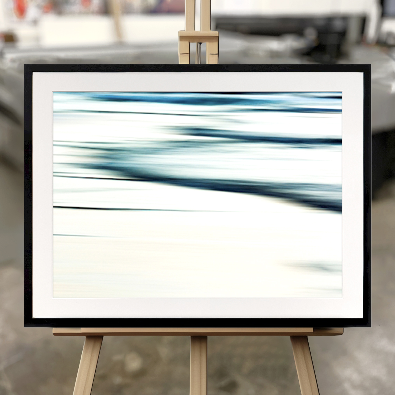 Gerahmtes Bild "Mein blutendes Herz" - Fine Art Print in 50x70