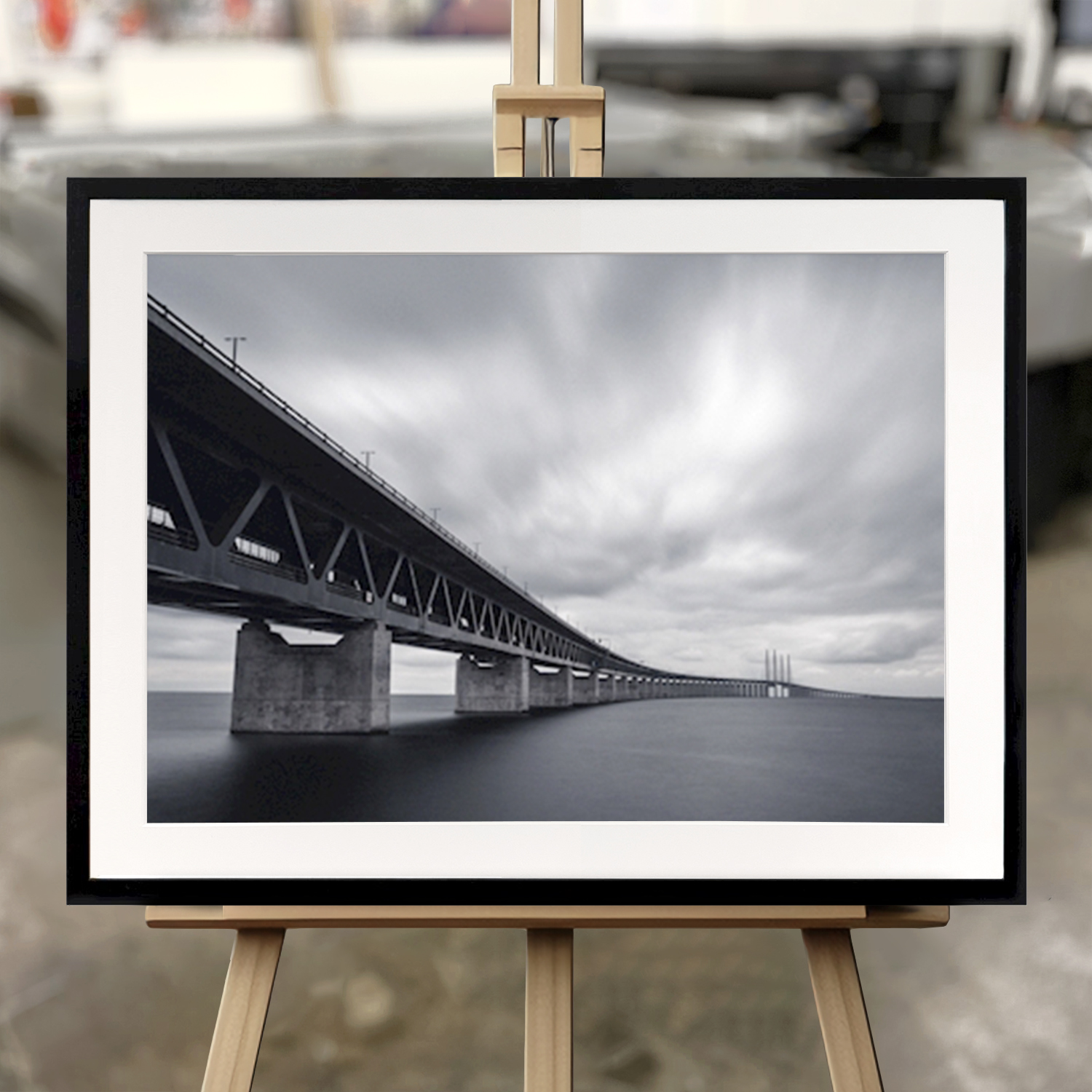 Malmö Ingelijste Print "Bron" - Fine Art Print in 50x70