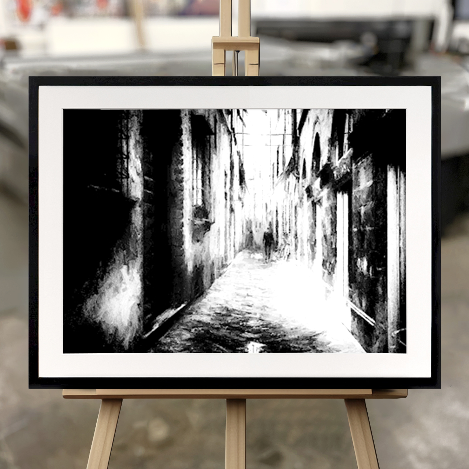 Imagen enmarcada "" - Impresión Fine Art en 50x70